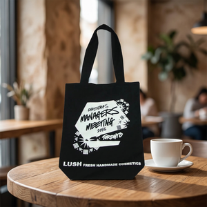 Fabricant de sacs cadeaux en toile personnalisés, sacs fourre-tout réutilisables en gros pour la promotion de la marque - Product Image 1