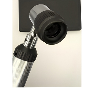 Dermatoscope 10X en acier inoxydable avec poignée moletée, lentille en verre optique, lumière LED, instruments chirurgicaux personnalisés, fournisseur en gros - Product Image 5