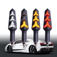 Clignotant de moto universel LED indicateurs de feux de signalisation Scooter tournant lampe pour Cygnus Dragstar 650 Dt 125