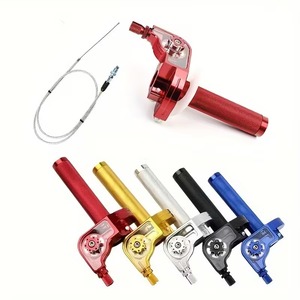 ปลอกแฮนด์มอเตอร์ไซค์แบบปลดเร็ว CNC อลูมิเนียมขนาด 22 มม. เหมาะสำหรับรถ ATV 110-250 ซีซี - Product Image 2