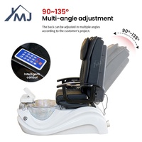 Fauteuil de pédicure électrique pour salon de manucure, massage des ongles et des pieds, avec pompe de vidange