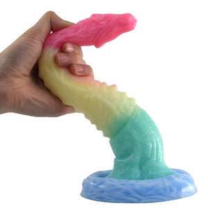 Yeni ürün fikirleri 2022 N5037 kırmızı öğrenci ruhu yılan havuzu abartılı s-şekilli yapay penis çift taraflı dalga yumru zırh tasarım seks oyuncak - Product Image 3