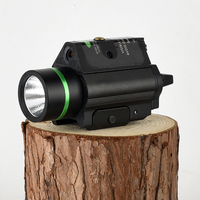 SYQT OPTICS 2-en-1 Tactique Combo Lumière Extérieure LED Lampe de Poche avec Laser Rouge Sight Scopes & Accessoires