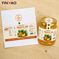 Etiquetas de Vinilo Personalizadas con Logotipo para Frascos de Mermelada, con Sello de Seguridad, Adhesivo a Prueba de Manipulación, Calcomanías para Empaque de Alimentos, Resistentes al Agua