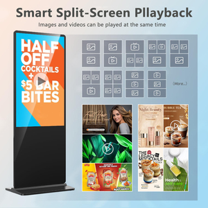 32 43 50 55 65 75 85 100 İnç Dijital Tabela ve Ekranlar Kiosk LCD Dokunmatik Ekran İç Mekan Akıllı Ayaklı Reklam Oynatıcı - Product Image 3