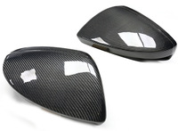 Cover Spion Mobil Serat Karbon Custom Fit, Pengganti Tutup Spion Samping untuk Audi A6 C8 S6 RS6 A7 S7 RS7 A8 Aksesoris
