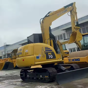 Bon marché Excavatrice Komatsu de 7 tonnes PC70 d'occasion pelle sur chenilles hydraulique avec moteur central et moteur - Product Image 2