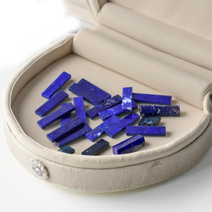 Chất Lượng Cao Màu Xanh Lapis Lazuli Đá Quý Lỏng Bán Buôn Tùy Chỉnh Kích Thước Và Hình Dạng Hình Chữ Nhật Phẳng Tự Nhiên Lapis Lazuli - Product Image 1