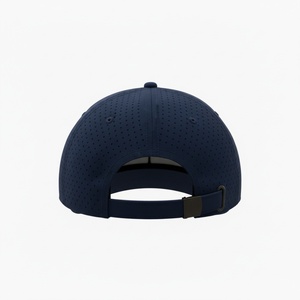 Gorra de Golf Personalizada OEM con Malla Perforada, Logotipo, 5 Paneles, Visera Ligeramente Curvada, Cierre a Presión, Parche de Goma Impermeable - Product Image 4