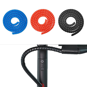 Superbsail Organizzatore di Cavi in Silicone da 1m, Protezione a Spirale per Cavi Elettrici, Tubo Avvolgicavo per Monopattini Elettrici <span class=keywords><strong>XIAOMI</strong></span> <span class=keywords><strong>M365</strong></span> <span class=keywords><strong>PRO</strong></span> - Product Image 5