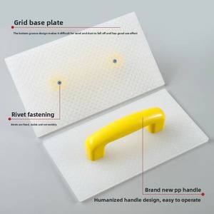 Truelle <span class=keywords><strong>de</strong></span> plâtrage en plastique PU haute densité avec poignée ergonomique pour le bricolage, le revêtement mural, le ciment, l'adhésif pour carrelage et la construction - Product Image 4