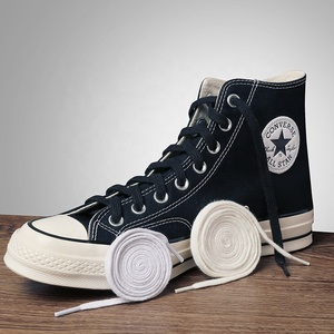 Cordones de zapatos planos NK <span class=keywords><strong>SB</strong></span> Dunks AF de 8mm de alta calidad, zapatillas de deporte de lona, color blanco, de repuesto, de algodón, sin encerar - Product Image 5