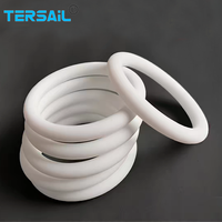 Joint torique en PTFE AS568, joint d'étanchéité en polytétrafluoroéthylène, résistance aux hautes températures et à la corrosion, CS 1 1,78 2 2,5 mm