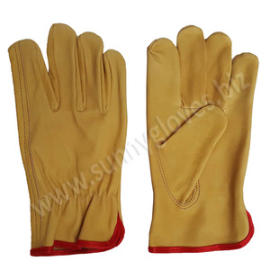 ถุงมือหนังทำงานหนังแพะแพะ,ถุงมือขับรถทำสวน2019 - Product Image 5