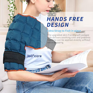 Terapia fría caliente Paquete de hielo reutilizable Envoltura de <span class=keywords><strong>gel</strong></span> Hombro Compresa fría Envoltura de paquete de hielo para hombro de cuello - Product Image 5