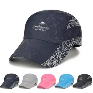 Wholesale 5 Panel Light Weight Quick Dry Hat Superlight Sport Caps Stretch Fitted Hat Tech Golf Cap