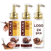 Sérum professionnel puissant OEM/ODM, produits de beauté coréens, vitamine C, collagène, anti-âge, éclaircissant pour le visage, soin de la peau, sérum à l'escargot pour peaux noires