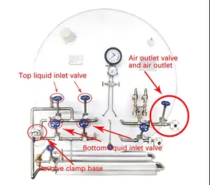 Vertical Liquid Oxygen Storage Equipment Micro Bulk Cryogenic Tank Pressure Vessel Price