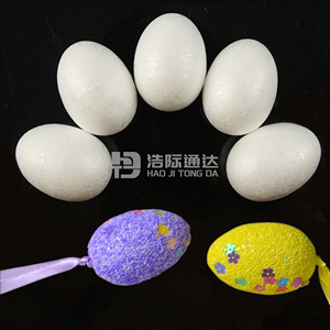 3-7cm mô hình Polystyrene xốp bọt trứng bóng cho DIY Giáng sinh ngày hoặc ngày phục sinh trang trí DIY Trắng thủ công - Product Image 3