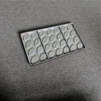 Moule à gaufres en acier et aluminium personnalisé, antiadhésif, réutilisable, compatible four, pour gâteaux et muffins