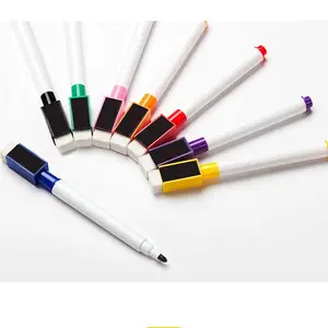 Goedkope Droge Wissen Magnetische Whiteboard Marker Pen, Aangepaste Uitwisbare Pen Voor Whiteboard