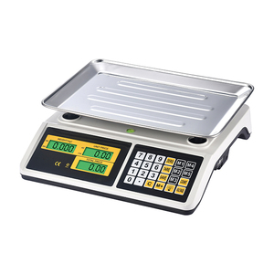 Werkseitig wiederauf ladbare Batterie 30kg/40kg Elektronische Preis berechnungs waage mit digitaler Waage und LED-Anzeige - Product Image 2