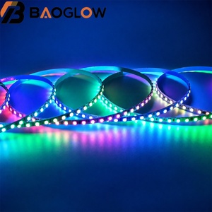 ไฟ LED แบบเส้น 3 สาย RGB 120LED/เมตร 3535 ความยาว 24V 18W/เมตร แผ่นทองแดงเคลือบบาง 5 มม. ตัดได้ทุกๆ 5 ซม. หลายสี สำหรับใช้ภายในอาคาร - Product Image 1