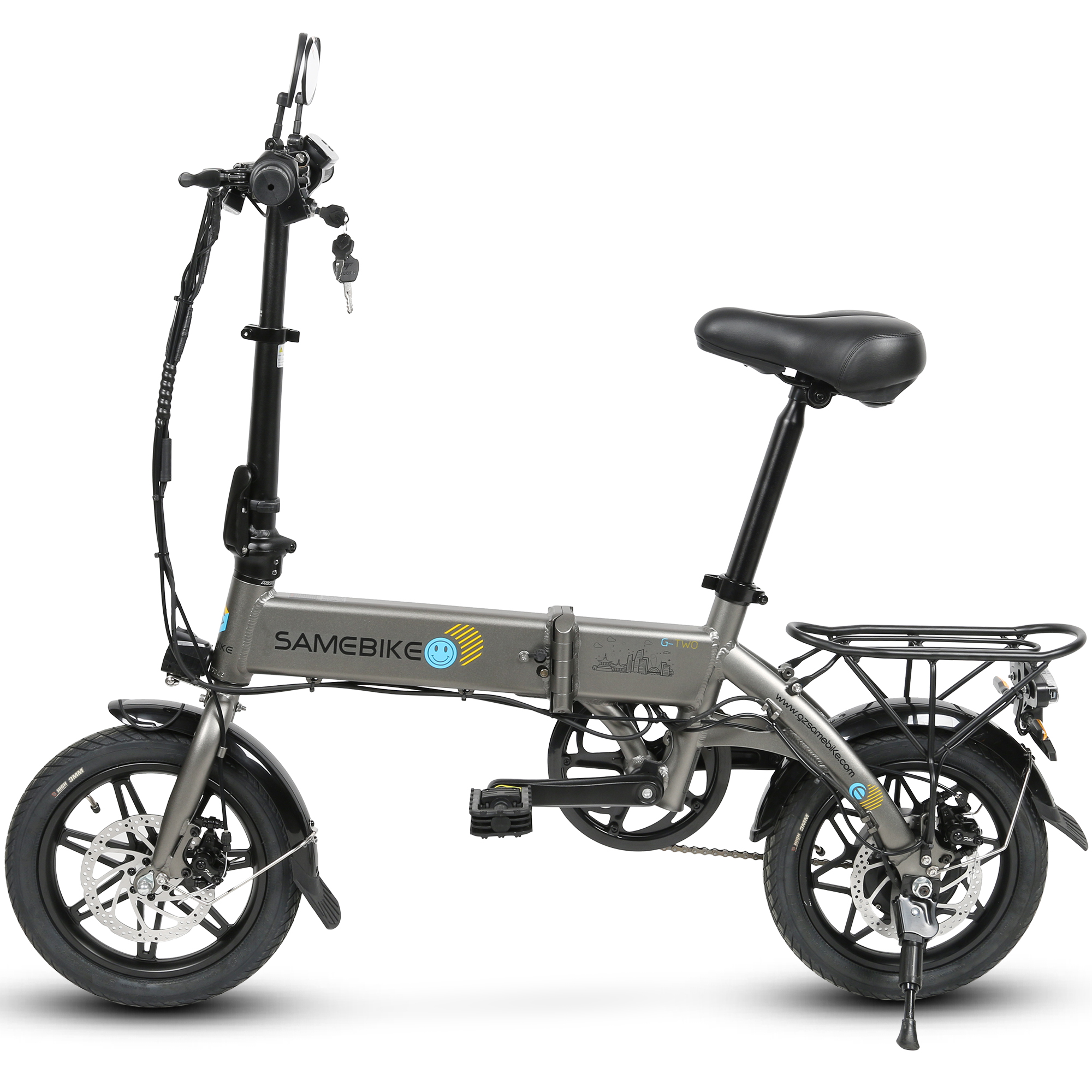 ひねちゃ SAMEBIKE YINYU14-II 電動アシスト アクセル付き SAMEBIKE YINYU14 250W 14