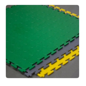 Customizable Color Eco-Friendly PVC Garage <b>Flooring</b> Thick <b>Plastic</b> Click Installation for Indoor Gym Outdoor Use - Product Image 4