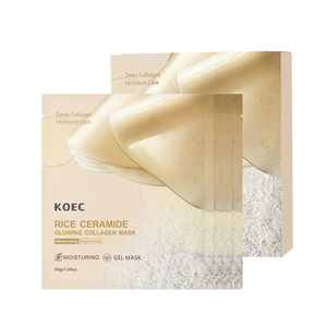 <span class=keywords><strong>Mascarilla</strong></span> Facial de Colágeno con Ceramidas de <span class=keywords><strong>Arroz</strong></span> KOEC para Piel de Cristal Coreana, <span class=keywords><strong>Mascarilla</strong></span> Hidratante de Hidrogel Reafirmante y Antienvejecimiento para el Cuidado de la Piel - Product Image 6