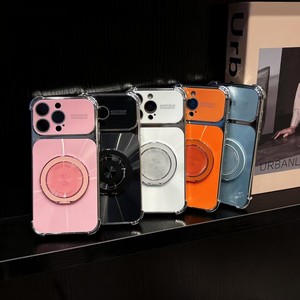 Funda para Teléfono Móvil con Diseño Aurora CD, Electrochapada, Ventana de Visualización Grande, para Phone 17 Pro Max, Resistente <span class=keywords><strong>a</strong></span> Impactos, con Soporte - Product Image 1