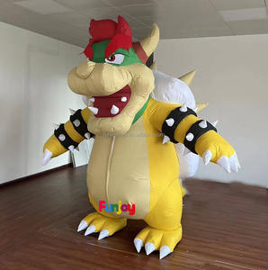 Disfraz Divertido de Mascota Inflable de <span class=keywords><strong>Mario</strong></span> para Adulto Traje Inflable de <span class=keywords><strong>Bowser</strong></span> Koopa Ropa de Cosplay para Fiesta de Animales - Product Image 5
