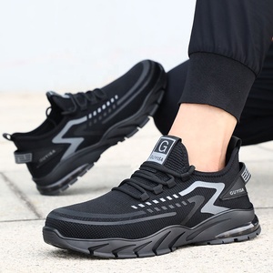 <span class=keywords><strong>Scarpe</strong></span> <span class=keywords><strong>Antinfortunistiche</strong></span> GUYISA Nuove alla Moda, Traspiranti, in Tessuto Volante, Suole in Gomma Resistenti all'Usura, <span class=keywords><strong>Scarpe</strong></span> da Lavoro per Esterni con Punta in Acciaio - Product Image 6