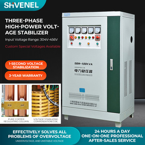 Shenwen Sbw 100kVA Dreiphasen-Spannungsregler mit Kompensator für industrielle Anwendungen - Product Image 2