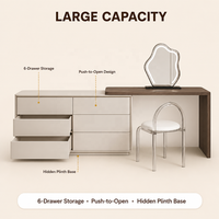 Meuble de salle de bain moderne en contreplaqué avec rangement intégré, design extensible, hauteur réglable, écologique, grande capacité 5+