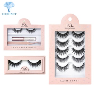 <b>Small</b> 5 Pairs Packaging Box for Eyelash, Best Welcome Fashion Eyelashes <b>Gift</b> Box Packaging - Product Image 2
