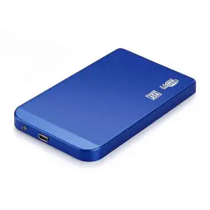 新的USB 3.0 2.5 "SATA硬盘驱动器外部外壳 + USB电缆