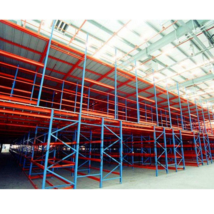 Heavy Duty Galvanized Mezzanine Racking System Industrial Steel ...