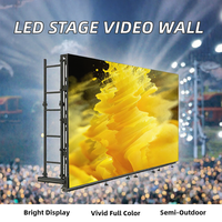 Écran LED vidéo mural extérieur étanche P2.976, mur vidéo LED intérieur sans soudure pour location d'événements scéniques
