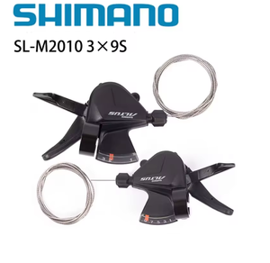 SHIMANO <span class=keywords><strong>ALTUS</strong></span> Série M2000 SL-<span class=keywords><strong>M2010</strong></span> Levier de changement de vitesse droit 9 vitesses gauche 2 vitesses 3 vitesses <span class=keywords><strong>M2010</strong></span> Levier de changement de vitesse 2x9 vitesses 3x9 vitesses pour VTT Pièce de vélo - Product Image 1
