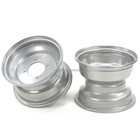Pneus de moyeu de roue en fer avant arrière de 8 pouces Jantes Quad ATV à quatre trous 19x7.00-8 18x9.5-8