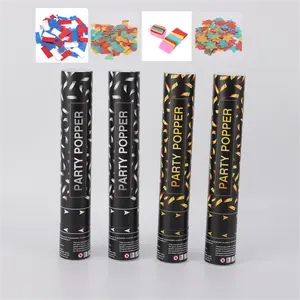 Custom Fill Eco Friendly Biodegradable Wedding Party Poppers Confetti Cannon