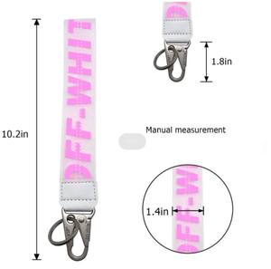 Grosir gantungan kunci karet warna-warni kustom mode putih gantungan kunci desainer logam kerajinan hadiah - Product Image 2