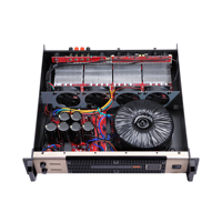 Amplificador de Potencia Profesional OEM de 2 Canales Clase D, 2*1200W, 2U, Montaje en Rack, para Sistemas de Sonido PA/Escenario
