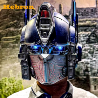 Helm Optimus Prime yang Dibuat dengan Sangat Rapi dan Menarik untuk Kostum Anime Transformers untuk Festival Halloween dan Penggemar