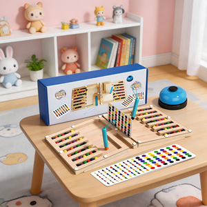 Gioco Educativo Montessori per l'Ordinamento dei Colori, Gioco da Tavolo Competitivo per l'Allenamento Mentale - Product Image 4