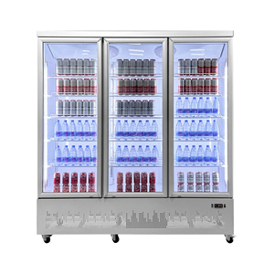Refrigerador de refrigeración <span class=keywords><strong>Lg</strong></span>, bebida de Cola, almacenamiento frío, pantalla de vidrio, nevera, refrigerador <span class=keywords><strong>Neveras</strong></span> sin escarcha para tienda - Product Image 3