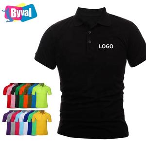 बीवल कस्टम लोगो मुद्रित लघु आस्तीन वाली गोल्फ पोलो शर्ट पुरुषों के सादे 100% सूती खेल वर्दी कढ़ाई - Product Image 1