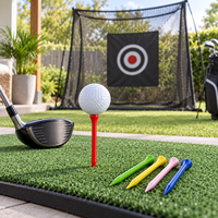 Tees de golf en bambou écologiques et durables, taille personnalisable, avec impression de logo, OEM/ODM, emballage en vrac pour marque