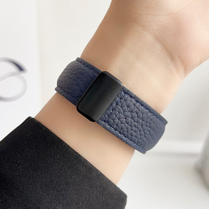 Bracelet de montre double face en cuir Litchi Grain pour Samsung Galaxy avec boucle magnétique Bracelet en cuir pour <span class=keywords><strong>Huawei</strong></span> GT5 - Product Image 3